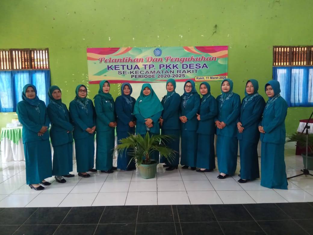 Pelantikan Ketua TP PKK Desa se-Kec. Rakit